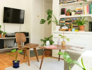 Appartement avec des plantes